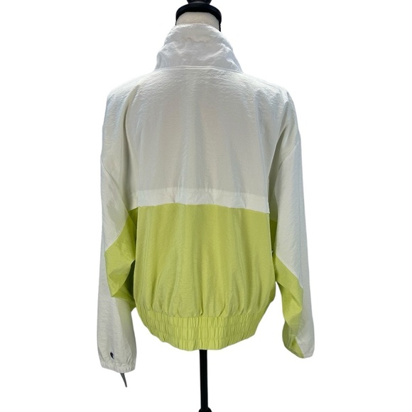 Champion Woven Full Zip Jacket - Frozen Lime / White Green - size 2XL - Picture 3 of 11